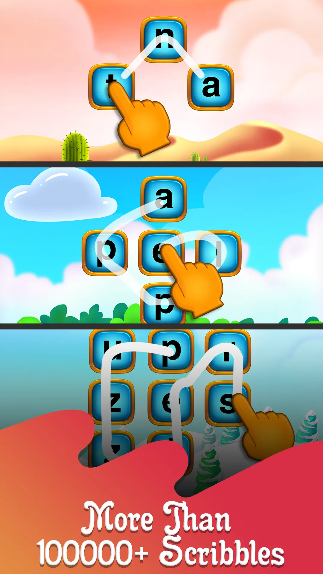 WORD SCRIBBLE PUZZLE | Indus Appstore | Screenshot