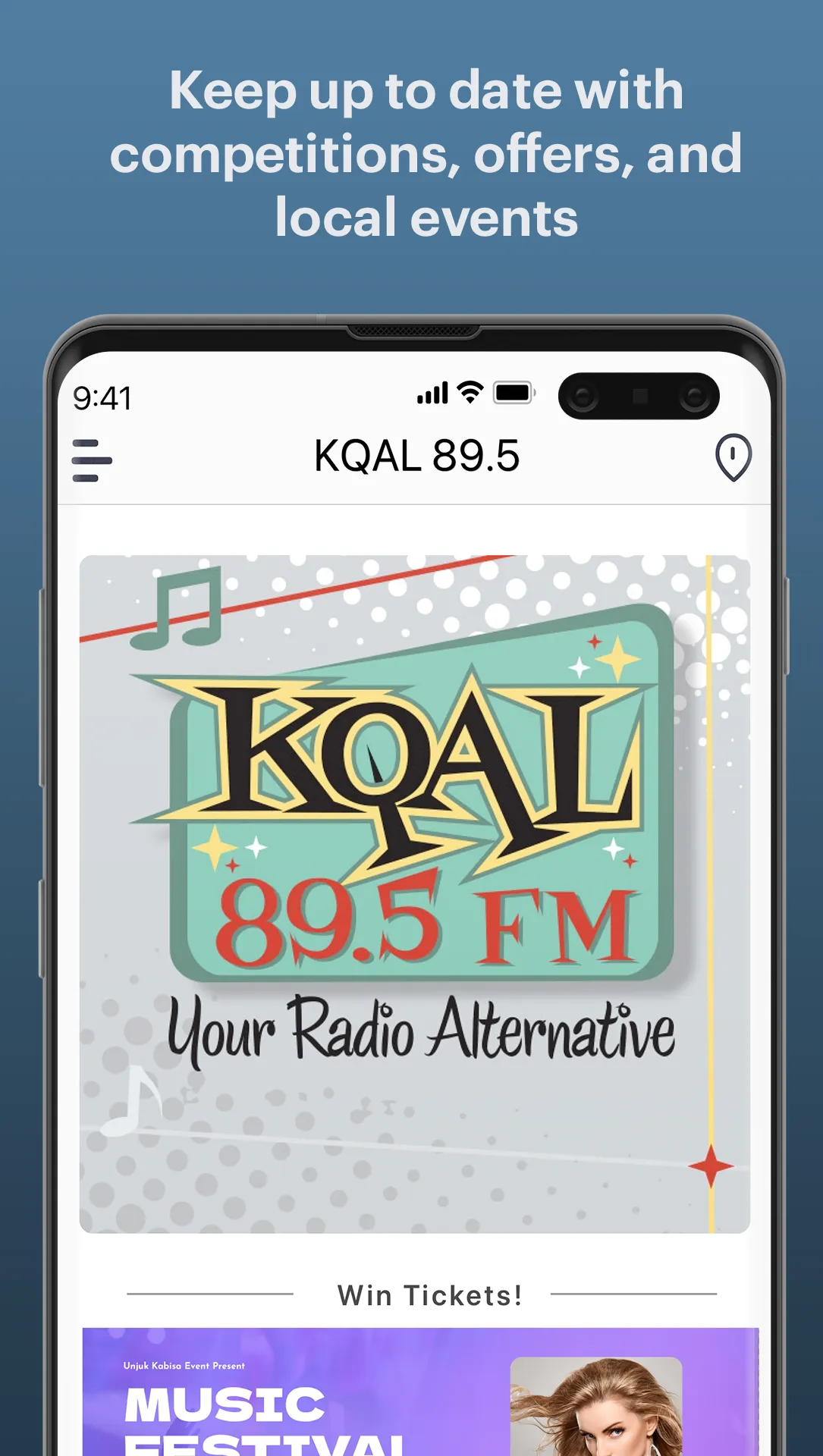 KQAL 89.5 | Indus Appstore | Screenshot