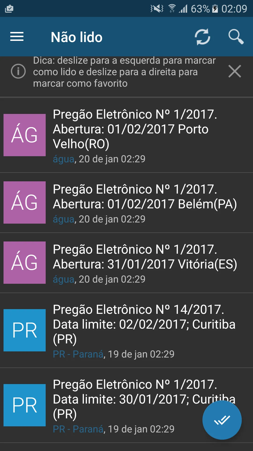 Alerta Licitação | Indus Appstore | Screenshot