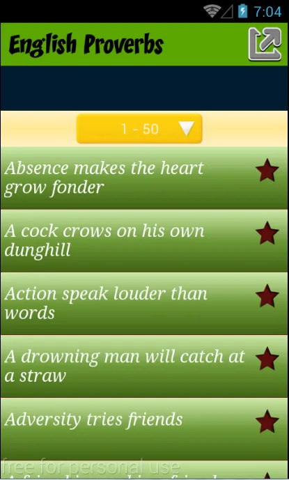 Good Proverbs | Indus Appstore | Screenshot