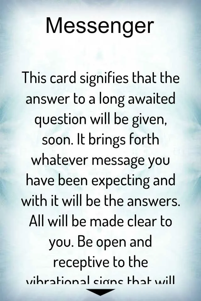 Vibrational Energy Oracle Deck | Indus Appstore | Screenshot