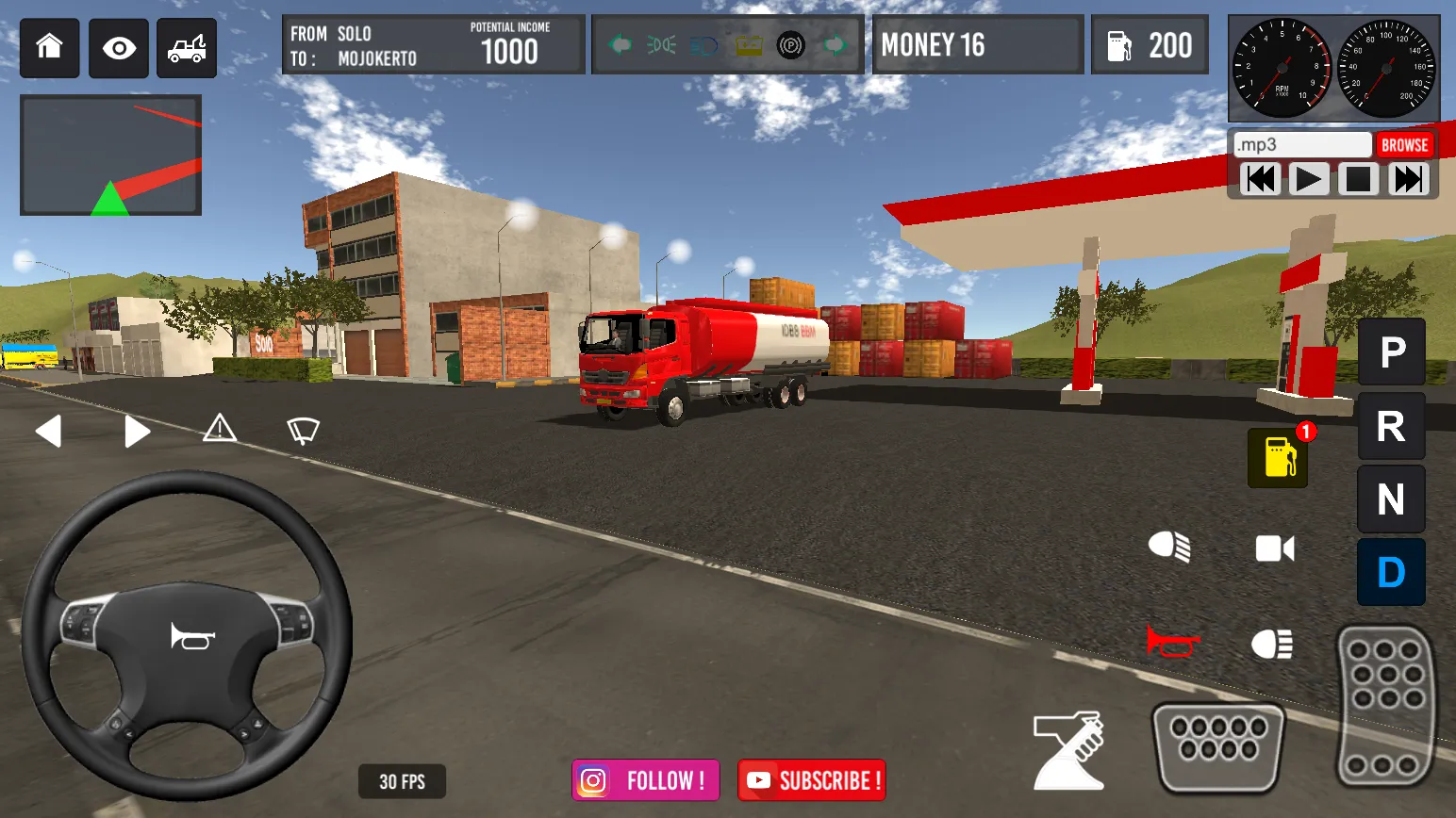 IDBS Truk Tangki | Indus Appstore | Screenshot