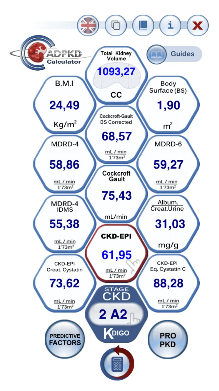 ADPKD Calculator | Indus Appstore | Screenshot