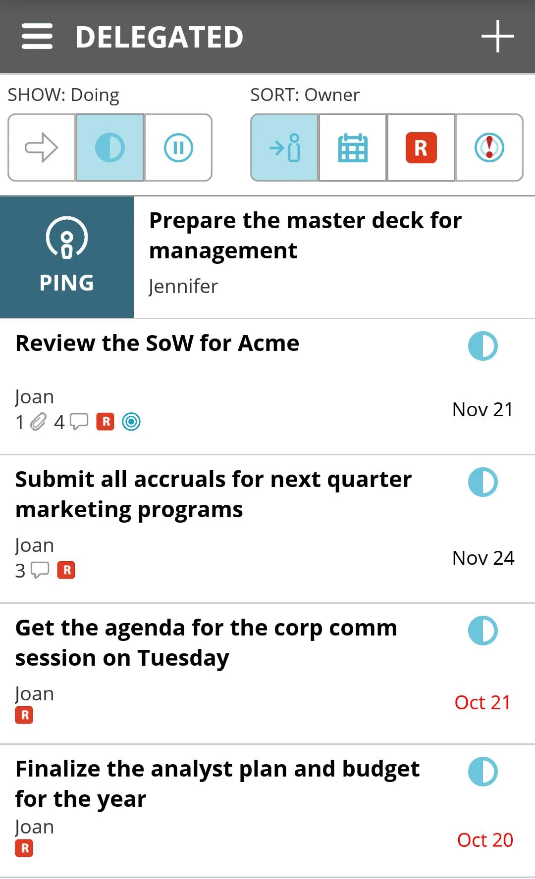 Workboard: Set, align and achi | Indus Appstore | Screenshot