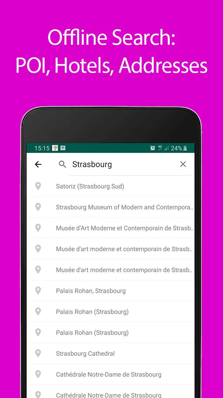 Strasbourg Offline Map and Tra | Indus Appstore | Screenshot