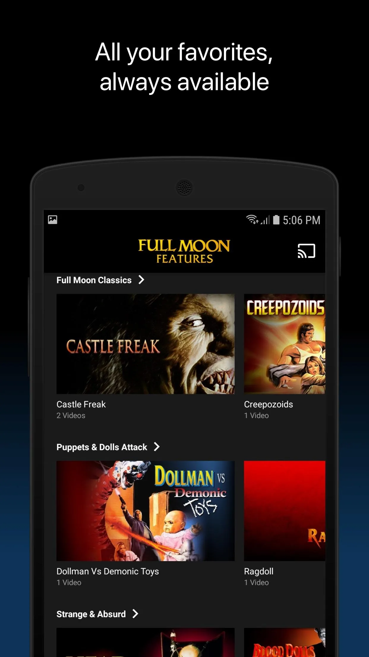 Full Moon Features | Indus Appstore | Screenshot