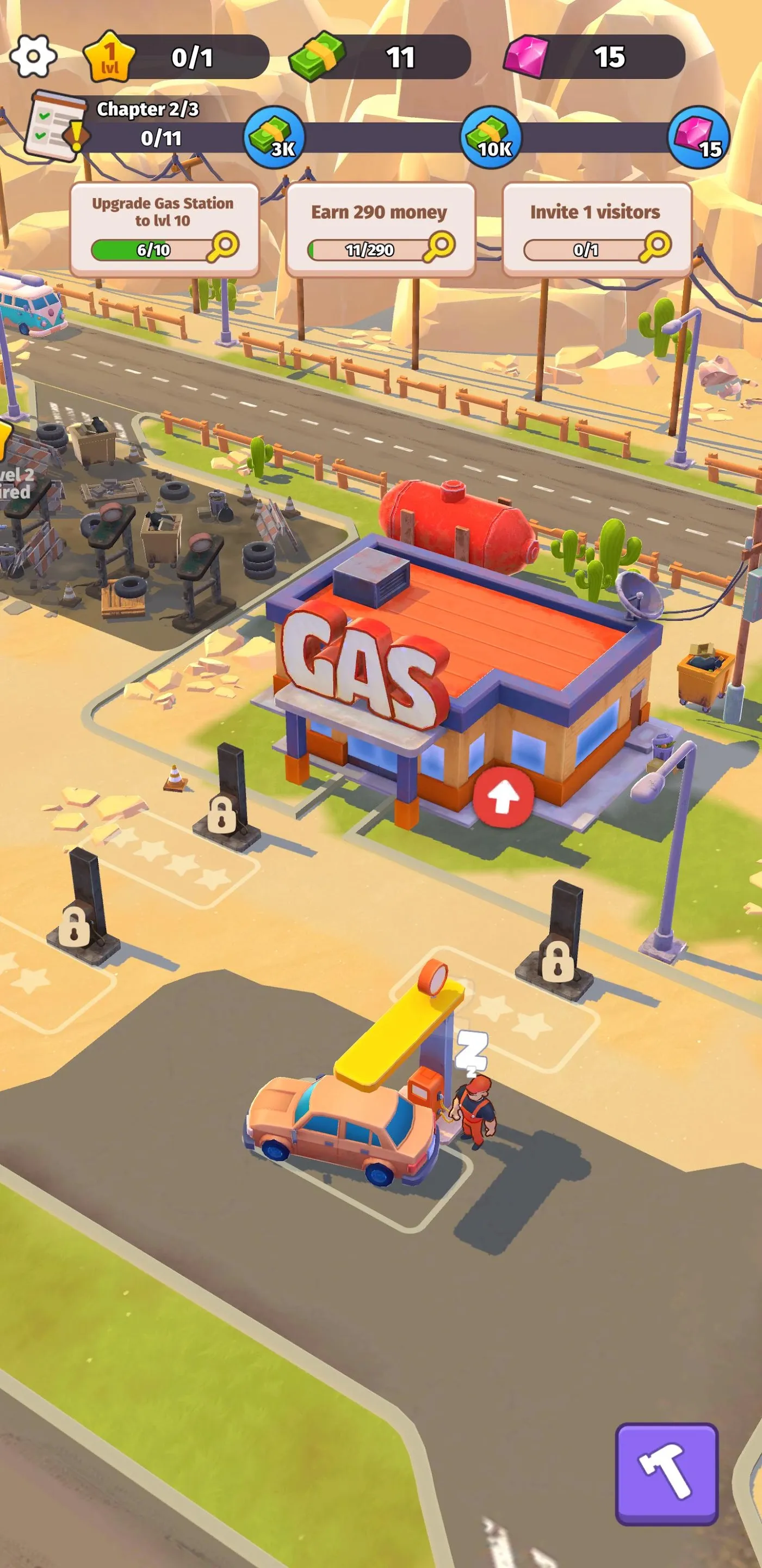 Roadside Empire: Idle Tycoon | Indus Appstore | Screenshot