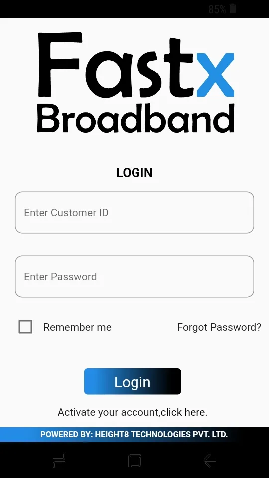 Fastx Broadband | Indus Appstore | Screenshot