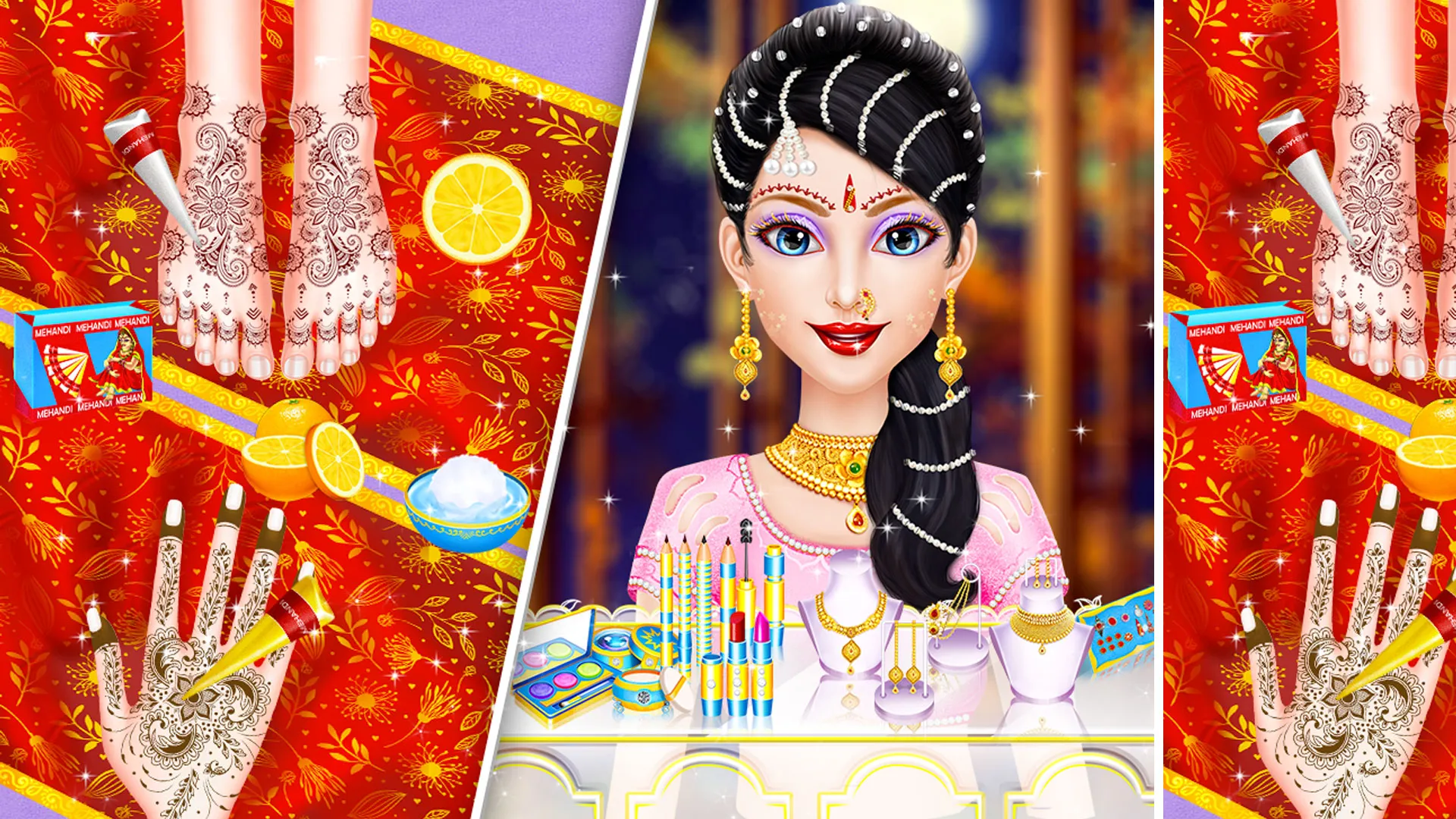 Indian Wedding Makeover Game | Indus Appstore | Screenshot