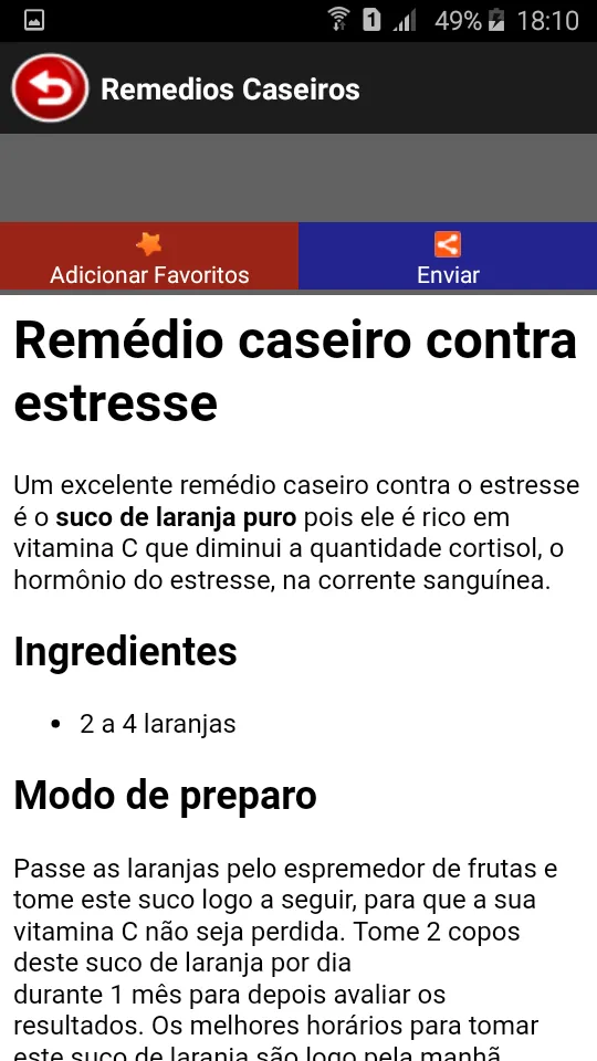 Remédios Caseiros | Indus Appstore | Screenshot