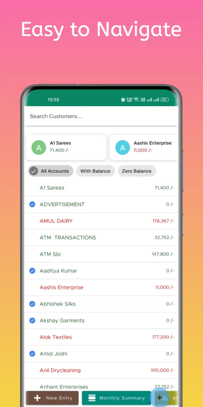 Accounts Plus - Ledger Book | Indus Appstore | Screenshot