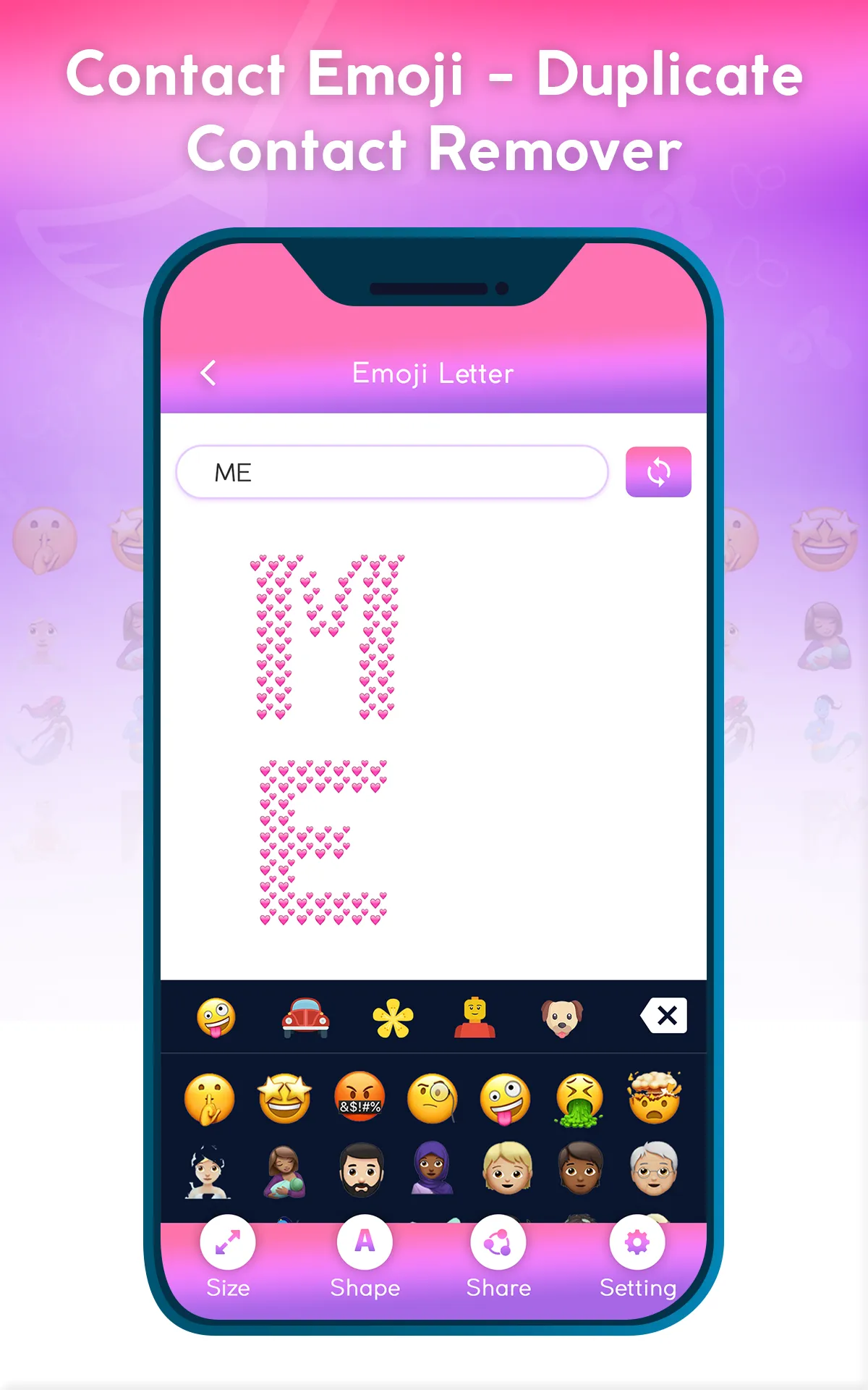 Contact Emoji - Add Emoji | Indus Appstore | Screenshot