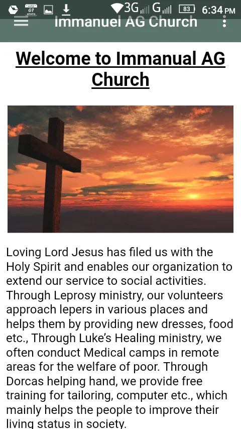 Immanuel AG Church | Indus Appstore | Screenshot