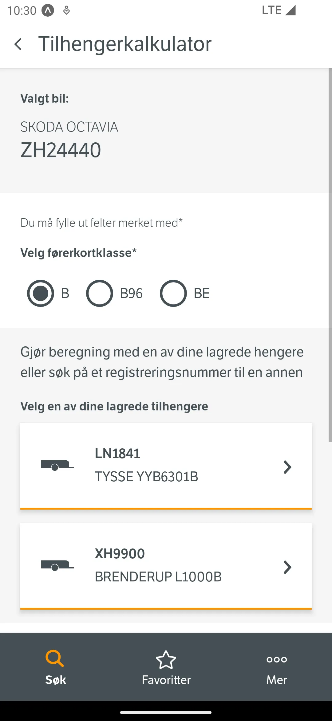 Bil og henger | Indus Appstore | Screenshot