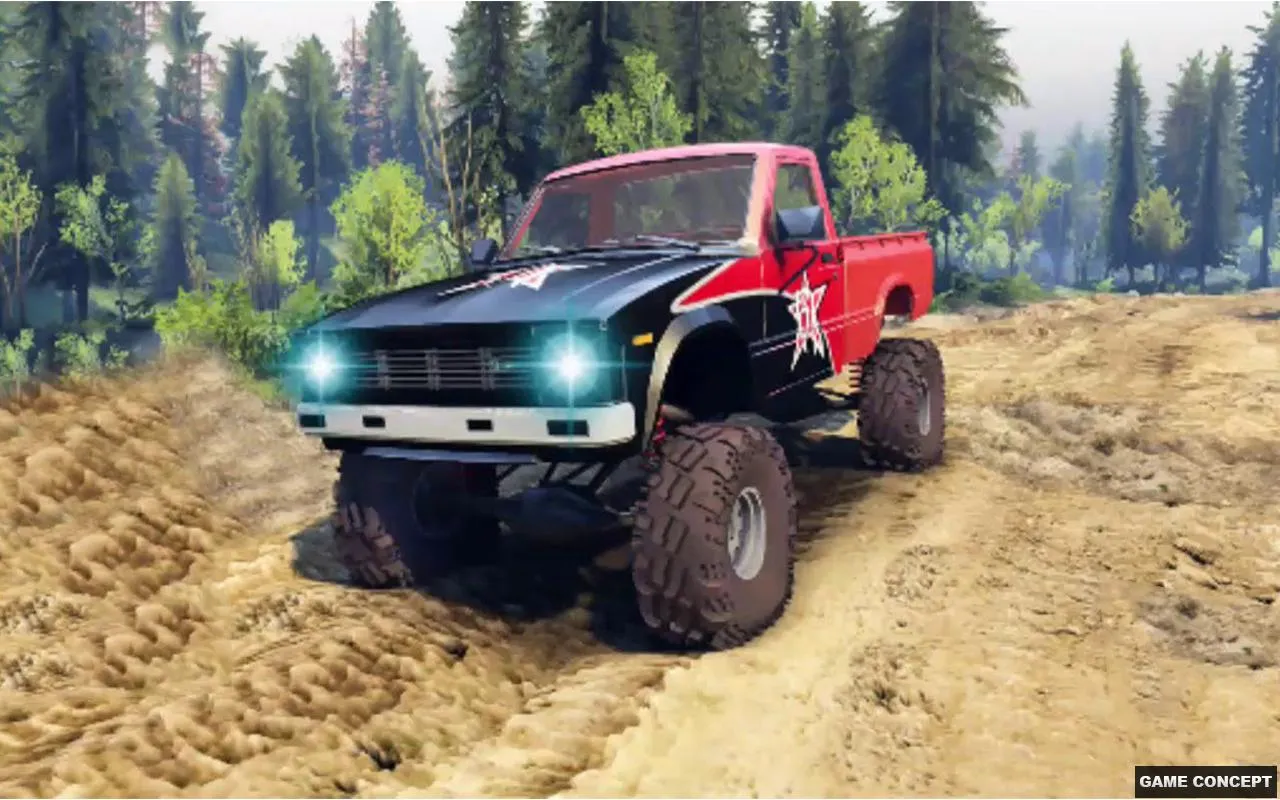 4x4 Crazy Off Road Stunt Drive | Indus Appstore | Screenshot