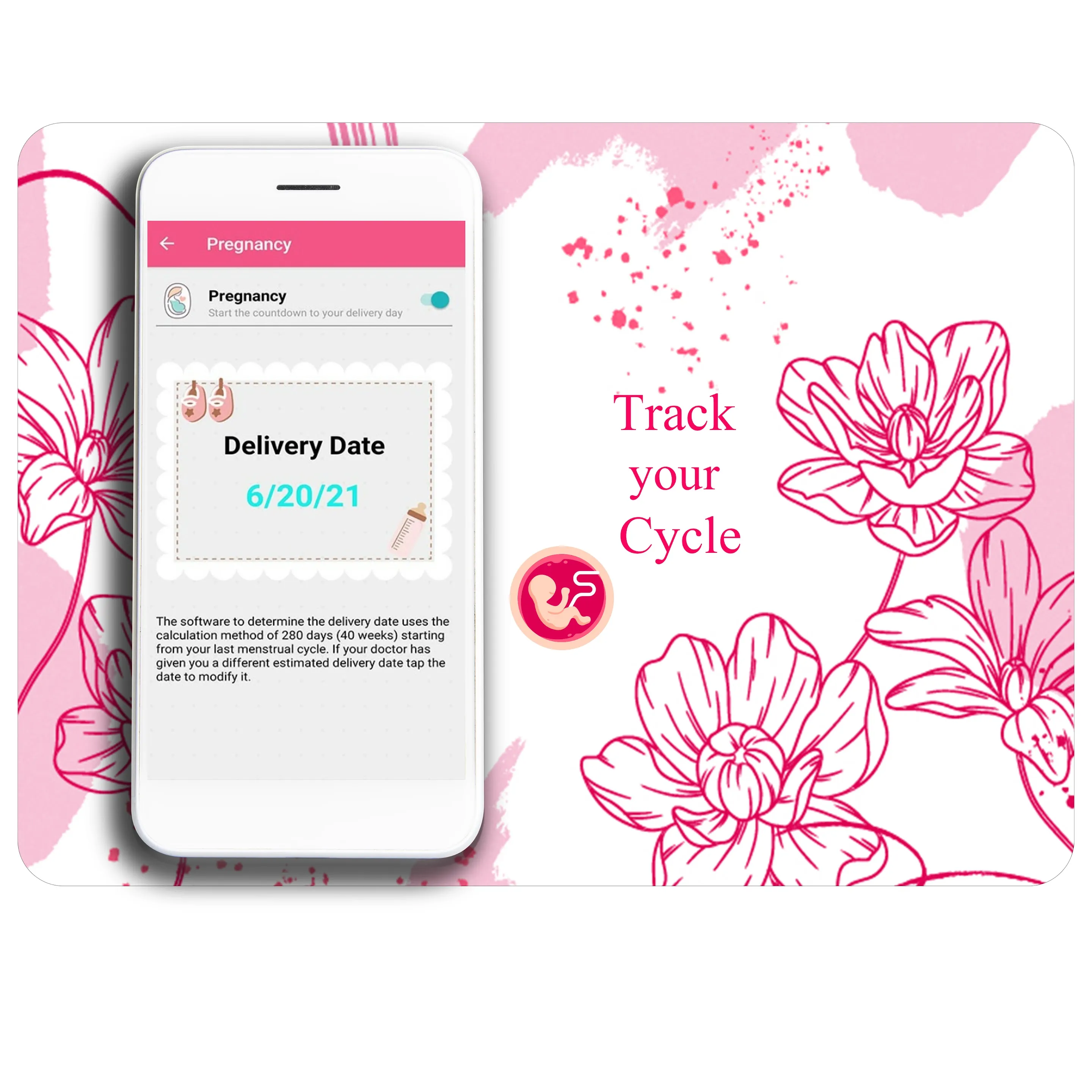 Period Tracker, Ovulation Cale | Indus Appstore | Screenshot