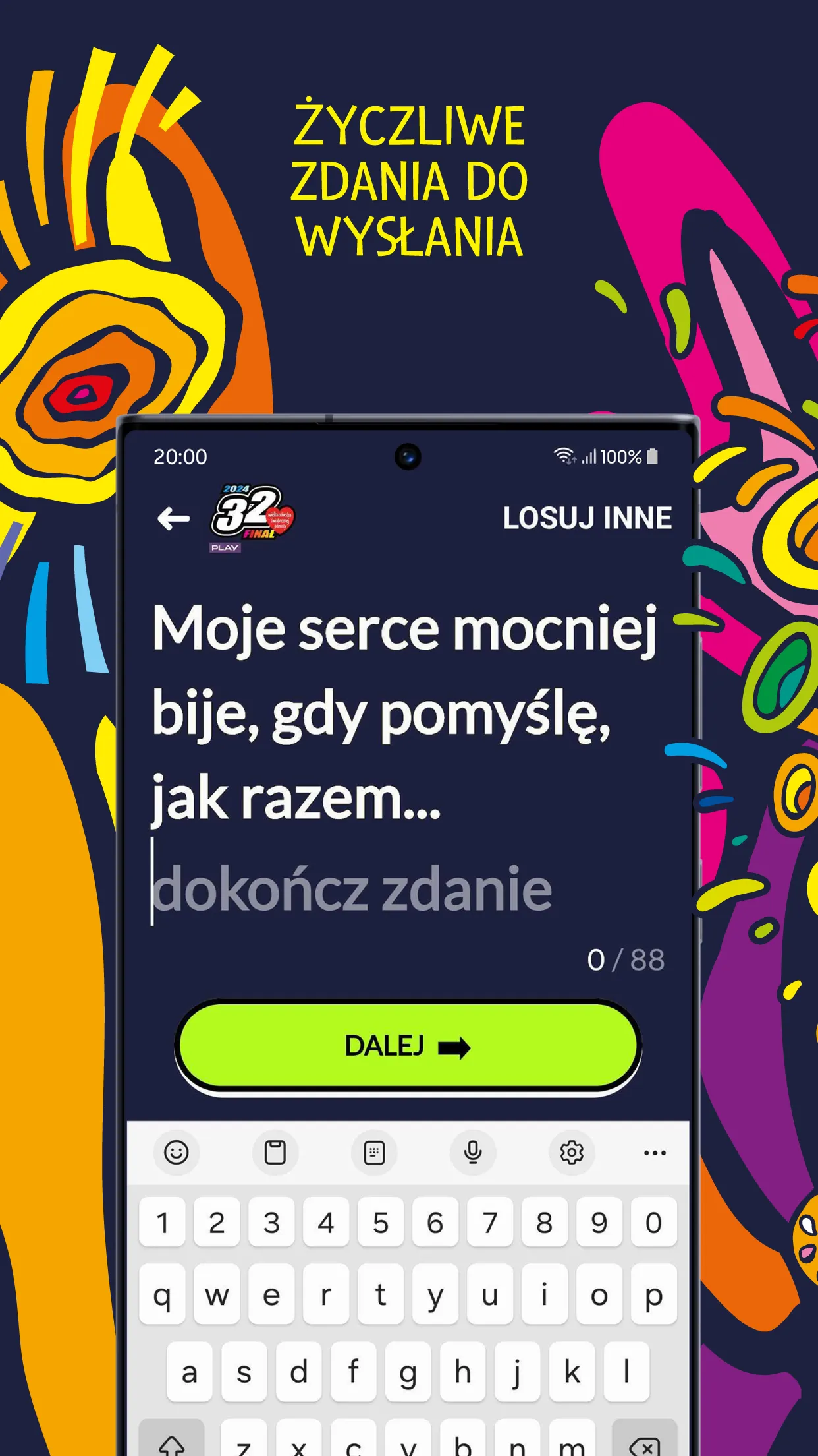 Finał WOŚP | Indus Appstore | Screenshot