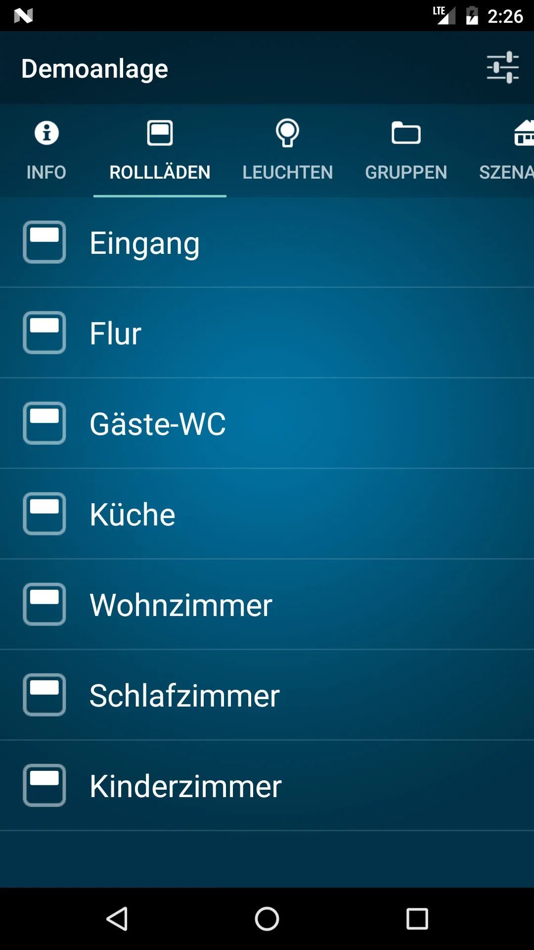 HEYcontrol - Haussteuerung | Indus Appstore | Screenshot