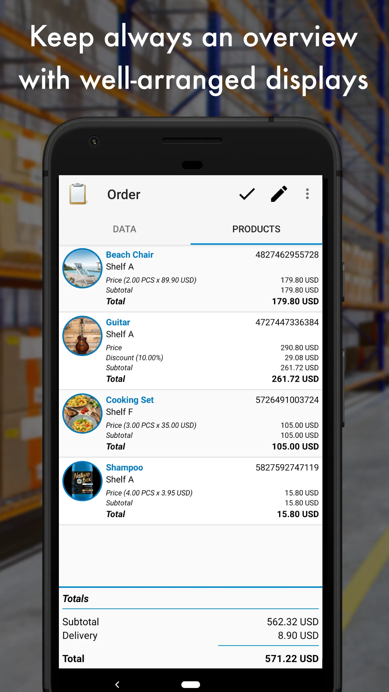 Storage Manager: Stock Tracker | Indus Appstore | Screenshot