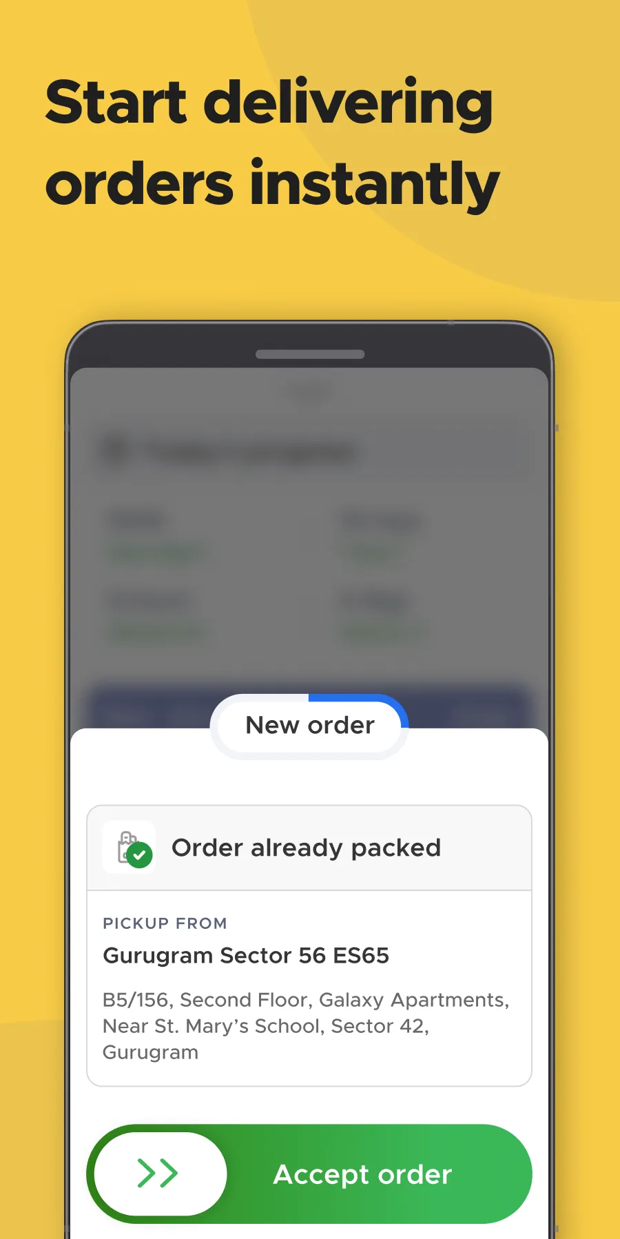 Blinkit Delivery Partner | Indus Appstore | Screenshot