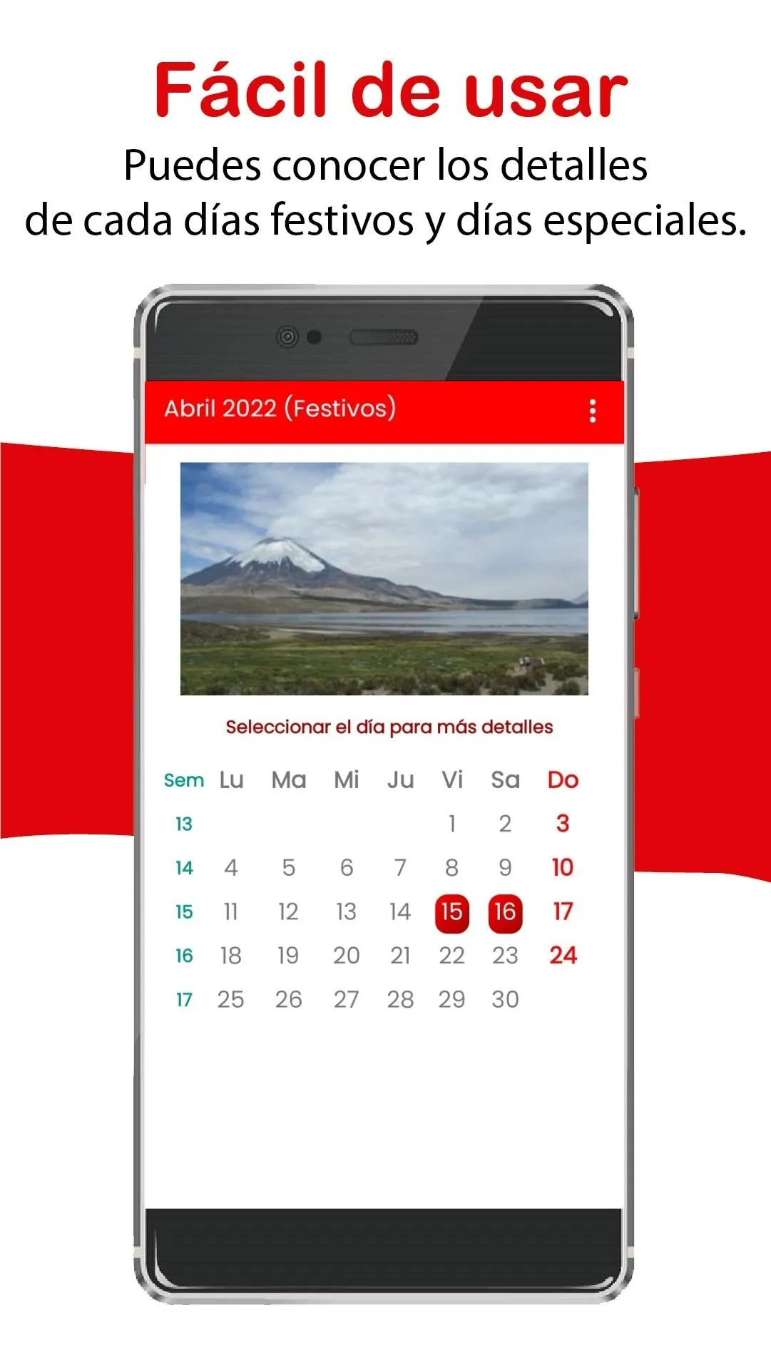 Calendario de Chile 2024 | Indus Appstore | Screenshot