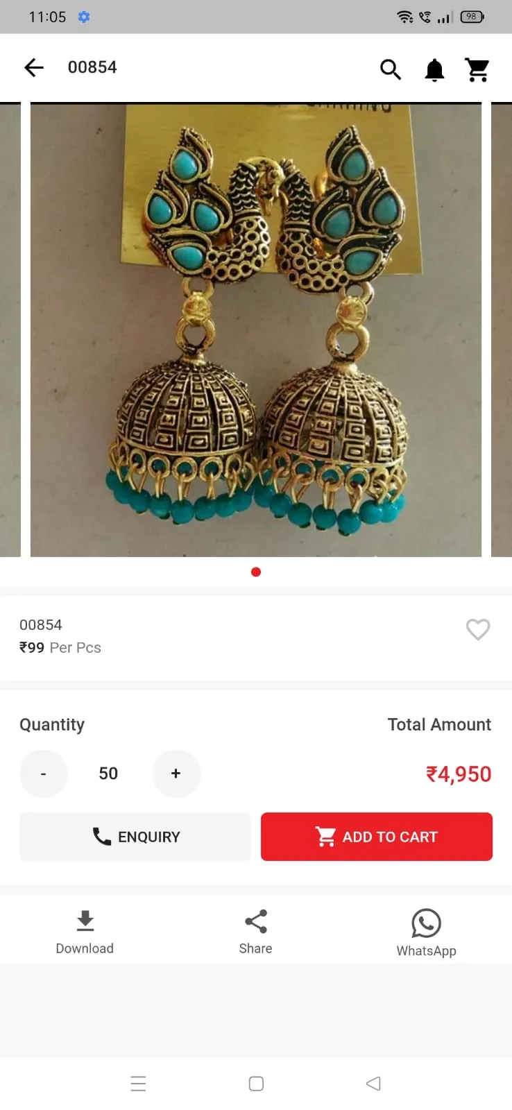 Meesha Jewellery - Wholesaler | Indus Appstore | Screenshot