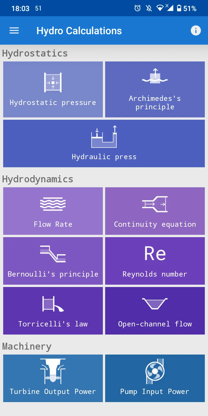 Hydro Calculations | Indus Appstore | Screenshot