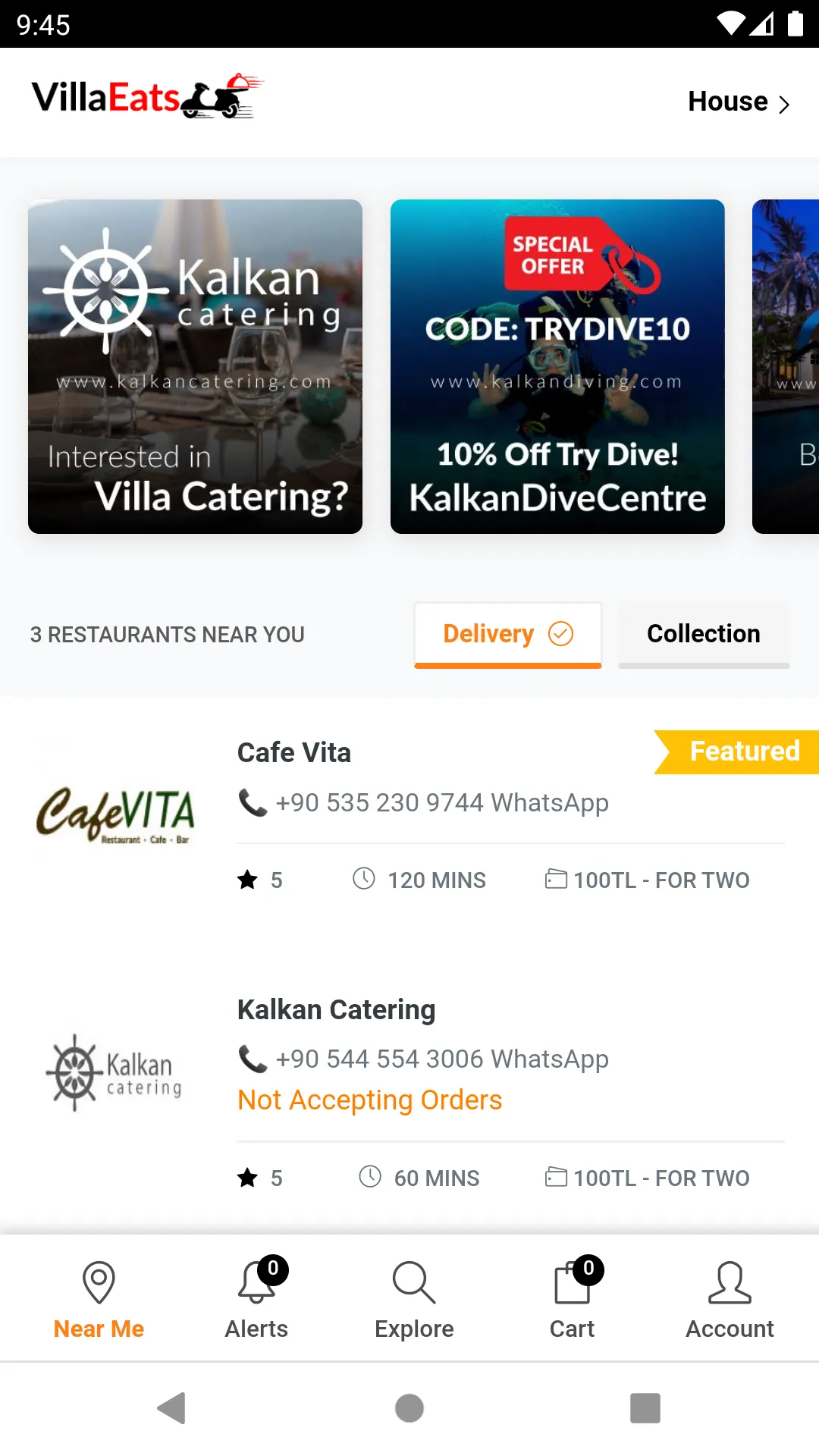 Villa Eats - Food Delivery | Indus Appstore | Screenshot