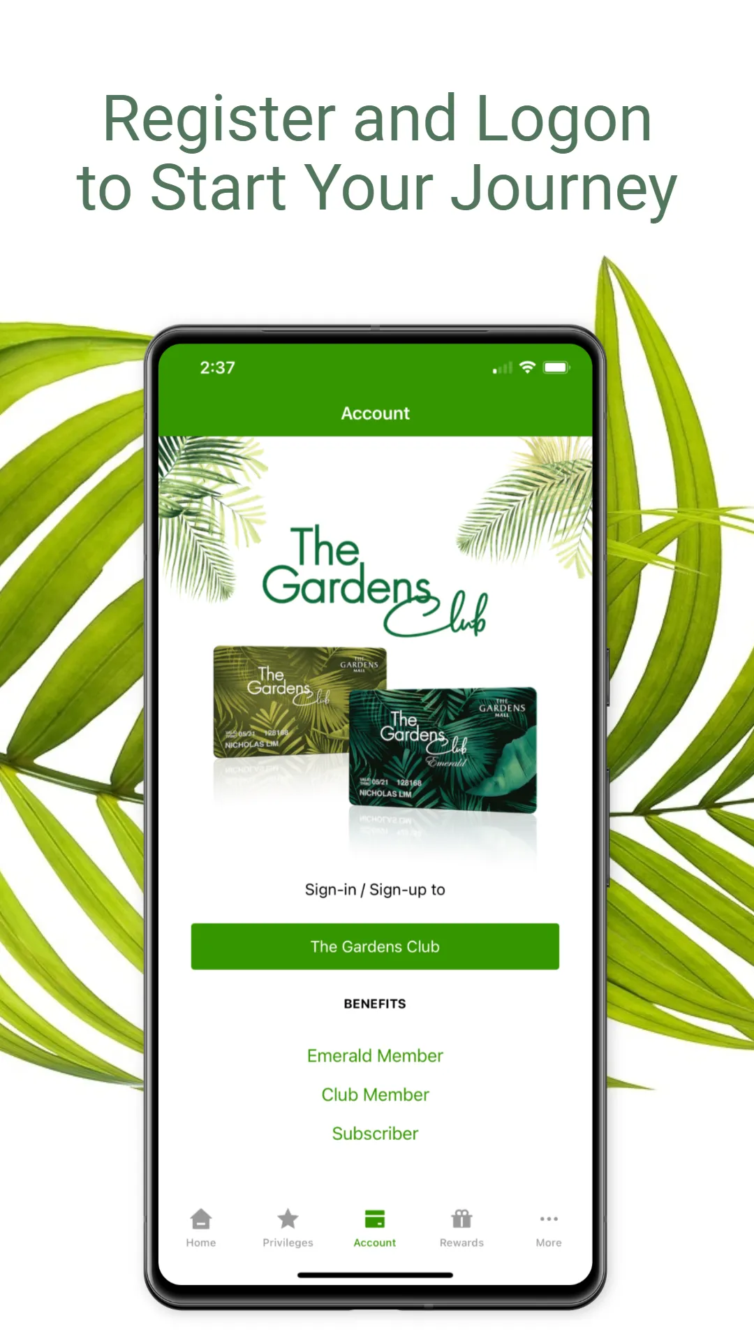 The Gardens Club | Indus Appstore | Screenshot