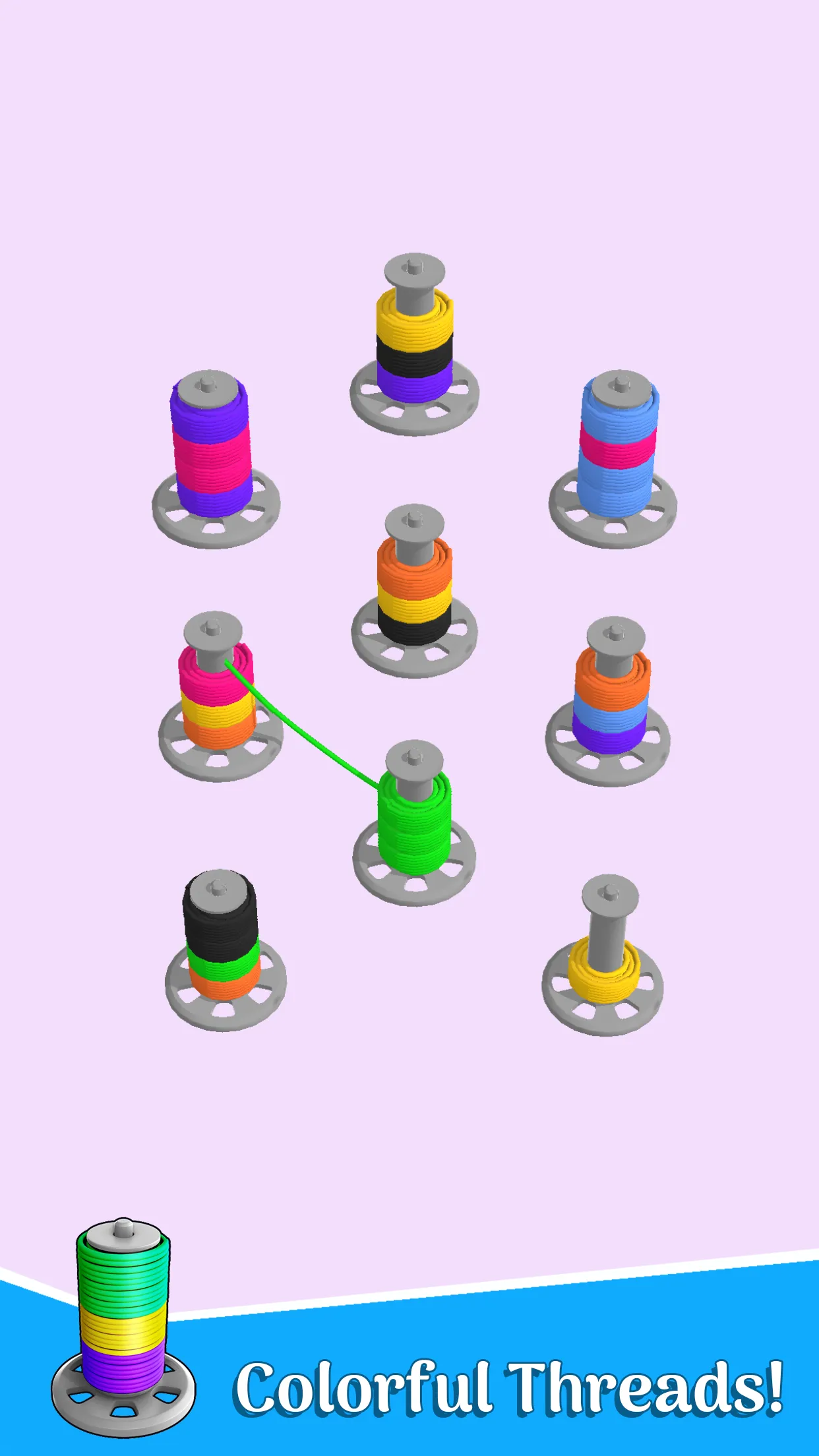 Puzzle Thread: Color Sort | Indus Appstore | Screenshot