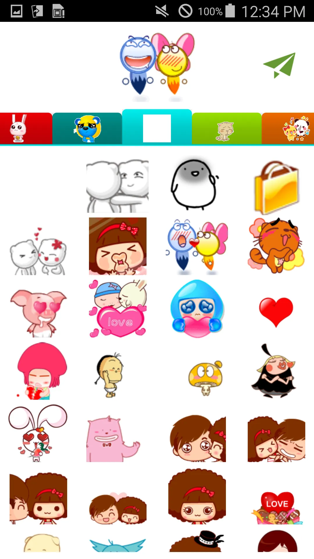 Animated Love Stickers | Indus Appstore | Screenshot