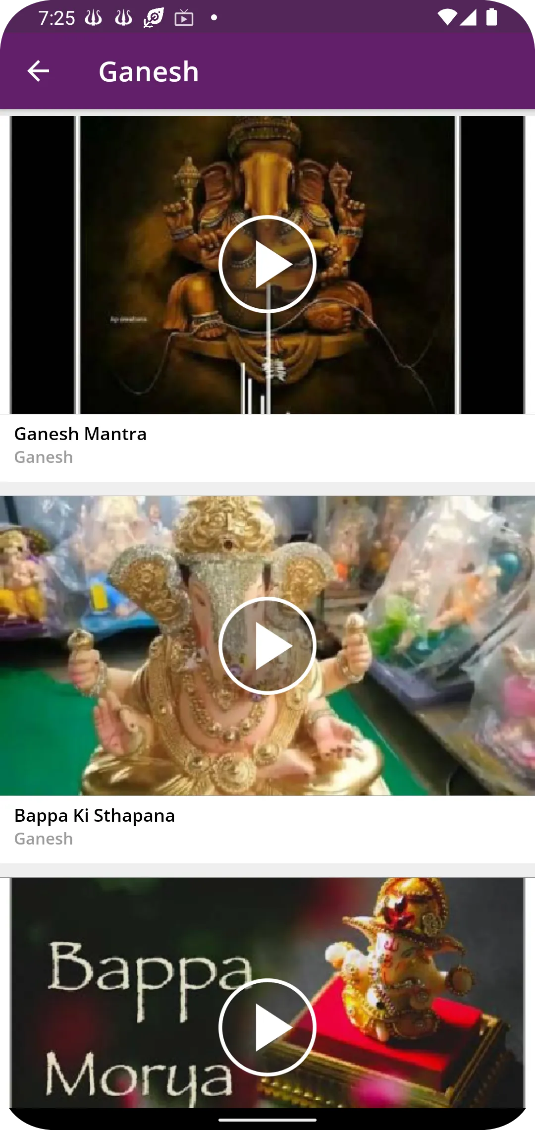 All God Video Status Bhakti | Indus Appstore | Screenshot