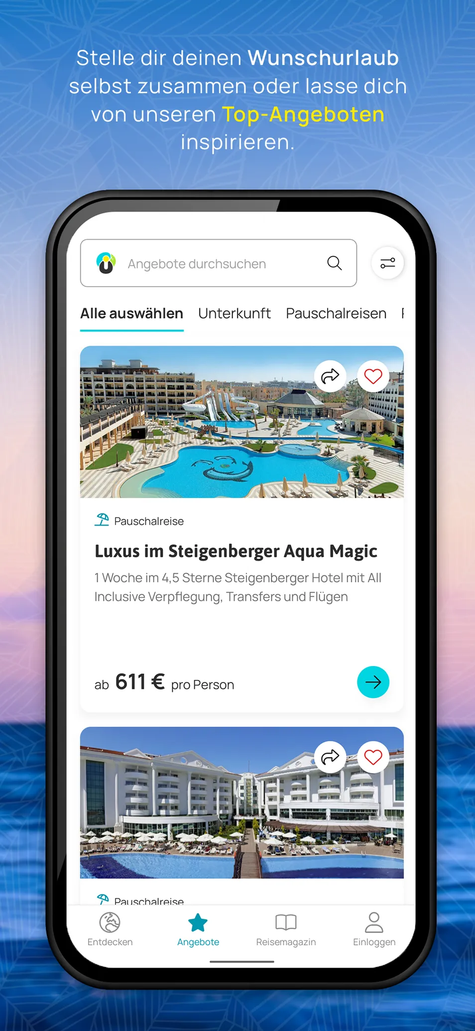 Urlaubsguru - Reisen & Urlaub | Indus Appstore | Screenshot