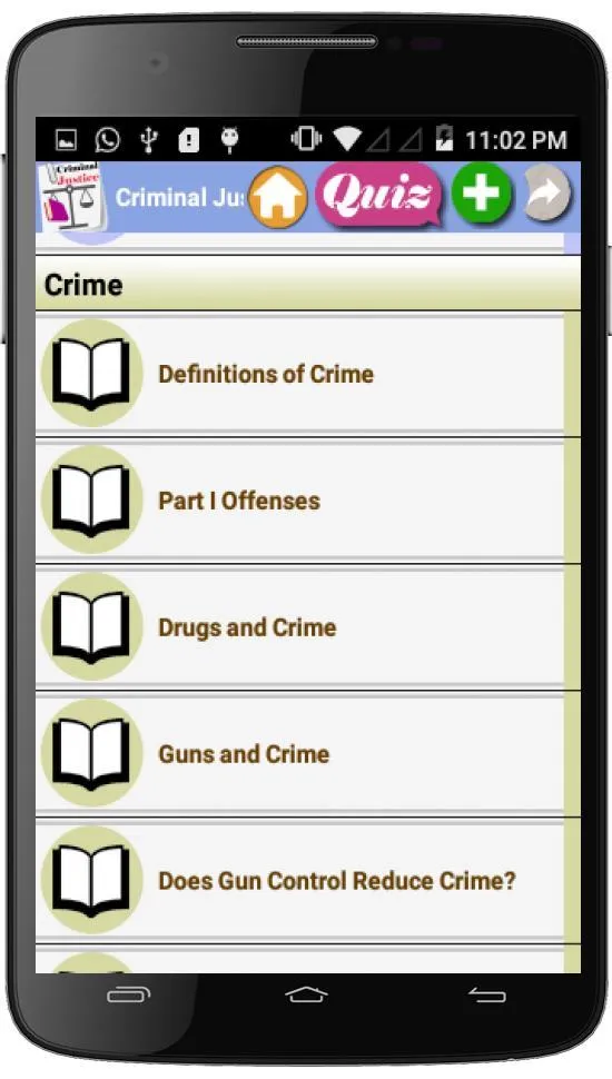 Criminal Justice Courses | Indus Appstore | Screenshot