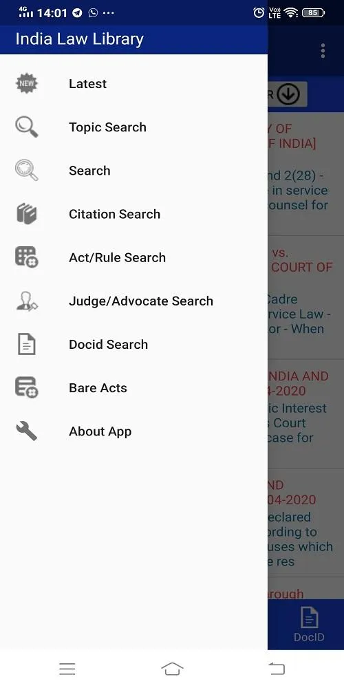 India law Library (Law App) | Indus Appstore | Screenshot