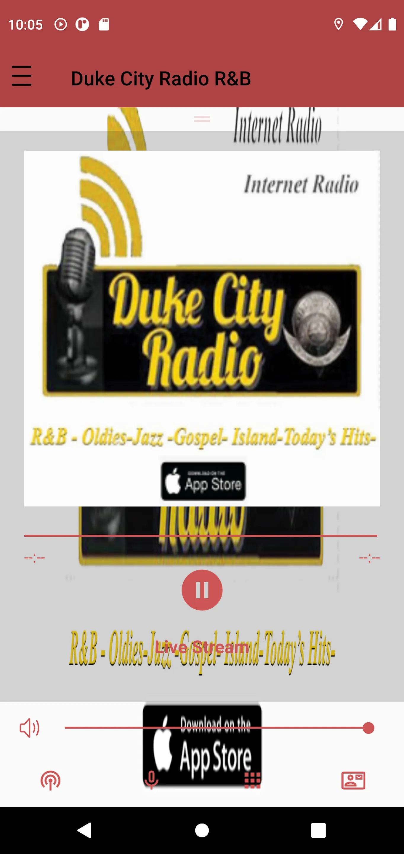 DUKE CITY RADIO | Indus Appstore | Screenshot