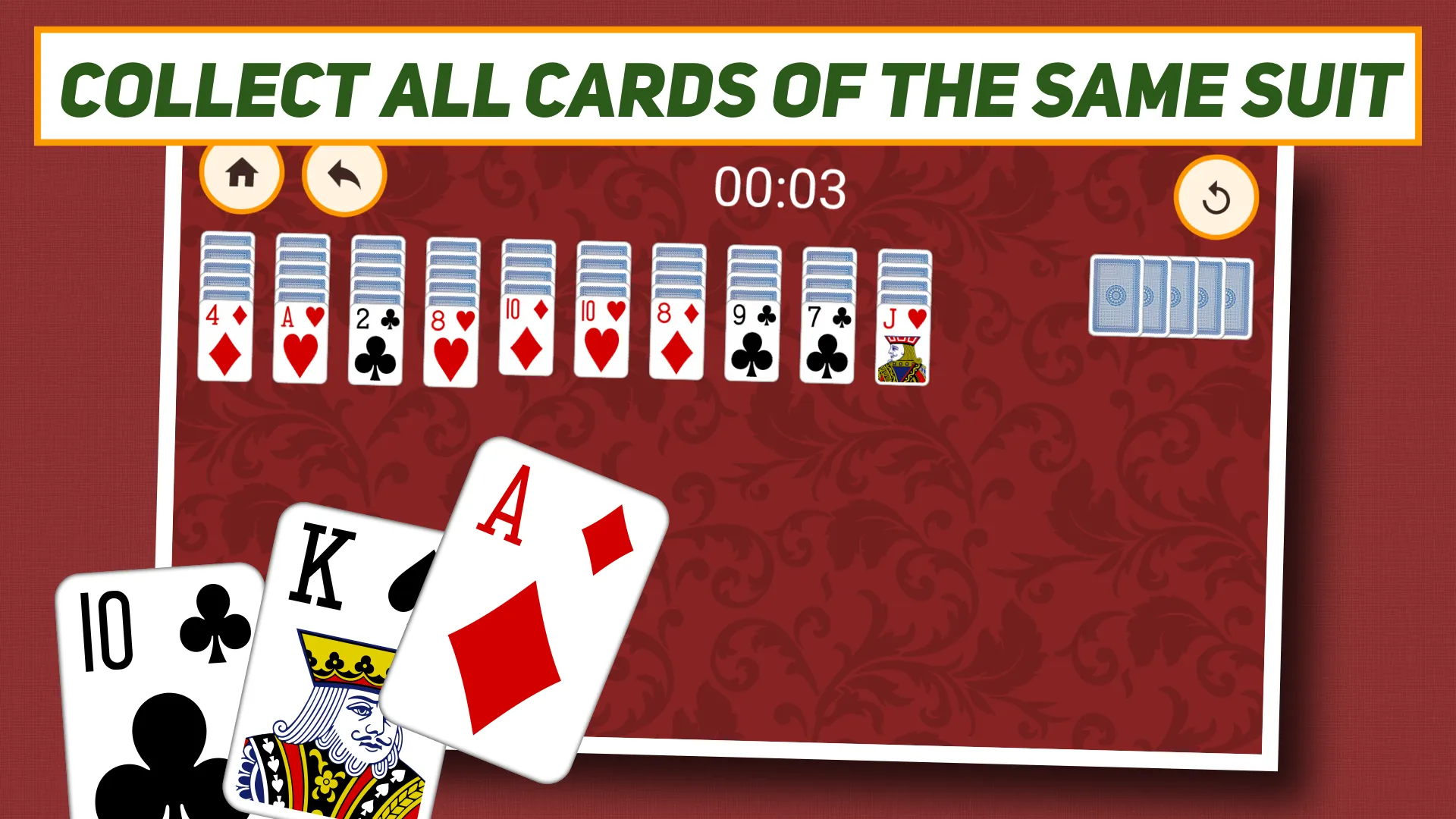 Spider Solitaire: Classic | Indus Appstore | Screenshot