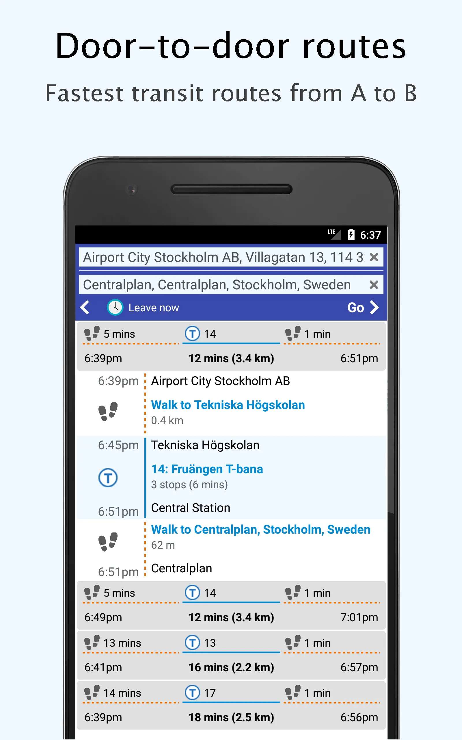 Stockholm Public Transport | Indus Appstore | Screenshot