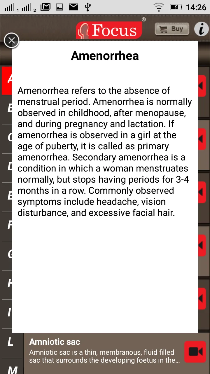 Gynecology Dictionary | Indus Appstore | Screenshot