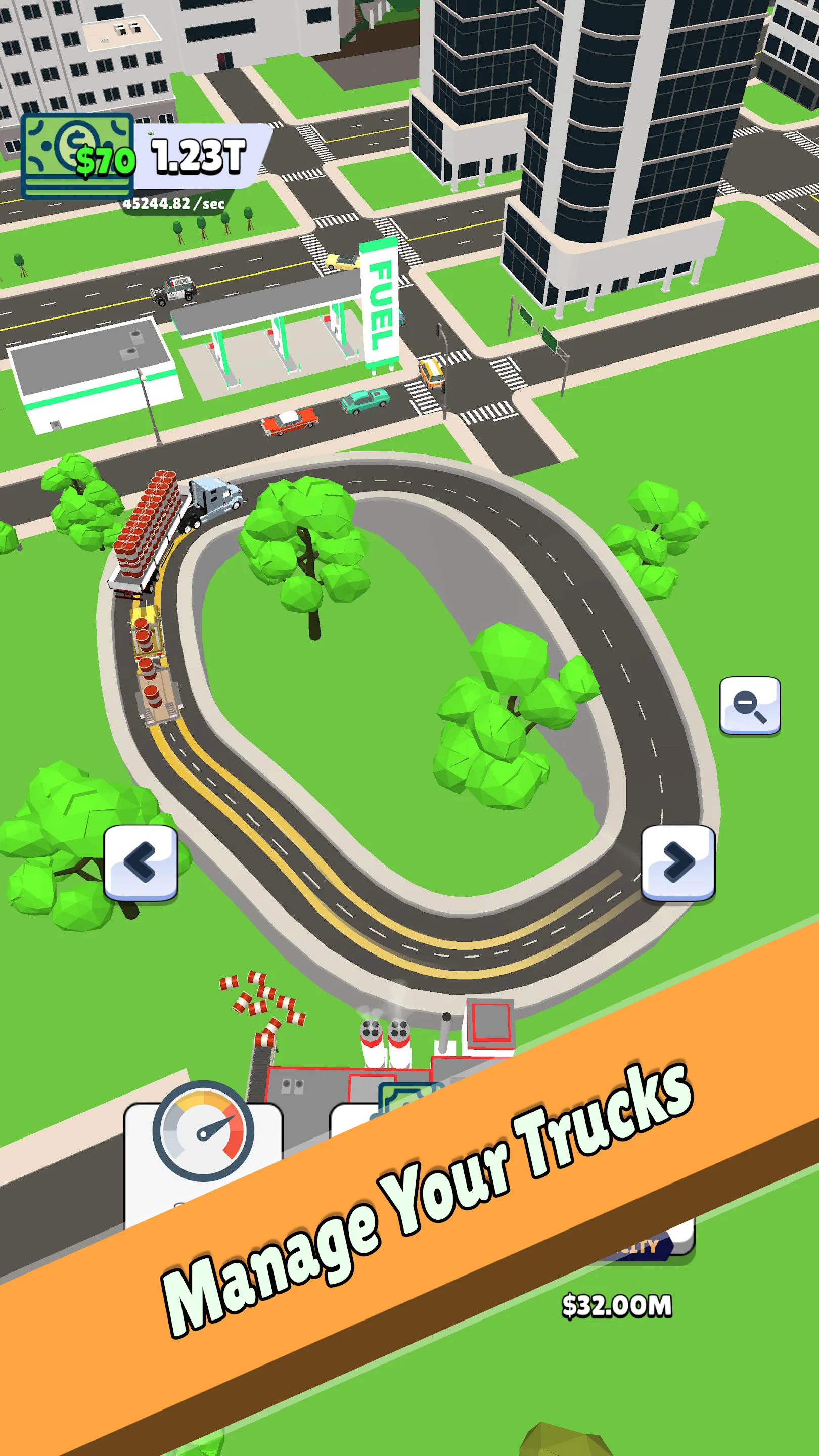 Idle Delivery Truck Tycoon | Indus Appstore | Screenshot