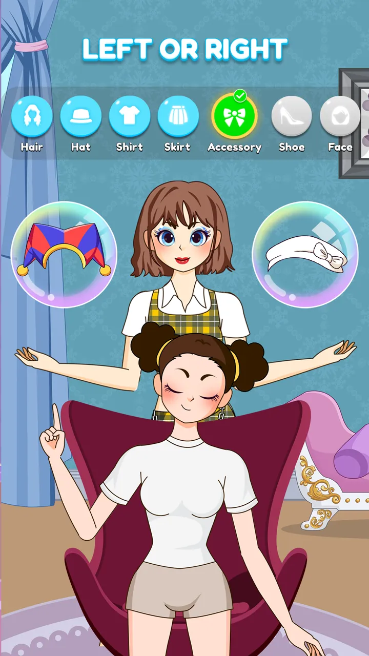 Left or Right: Star Girl Style | Indus Appstore | Screenshot