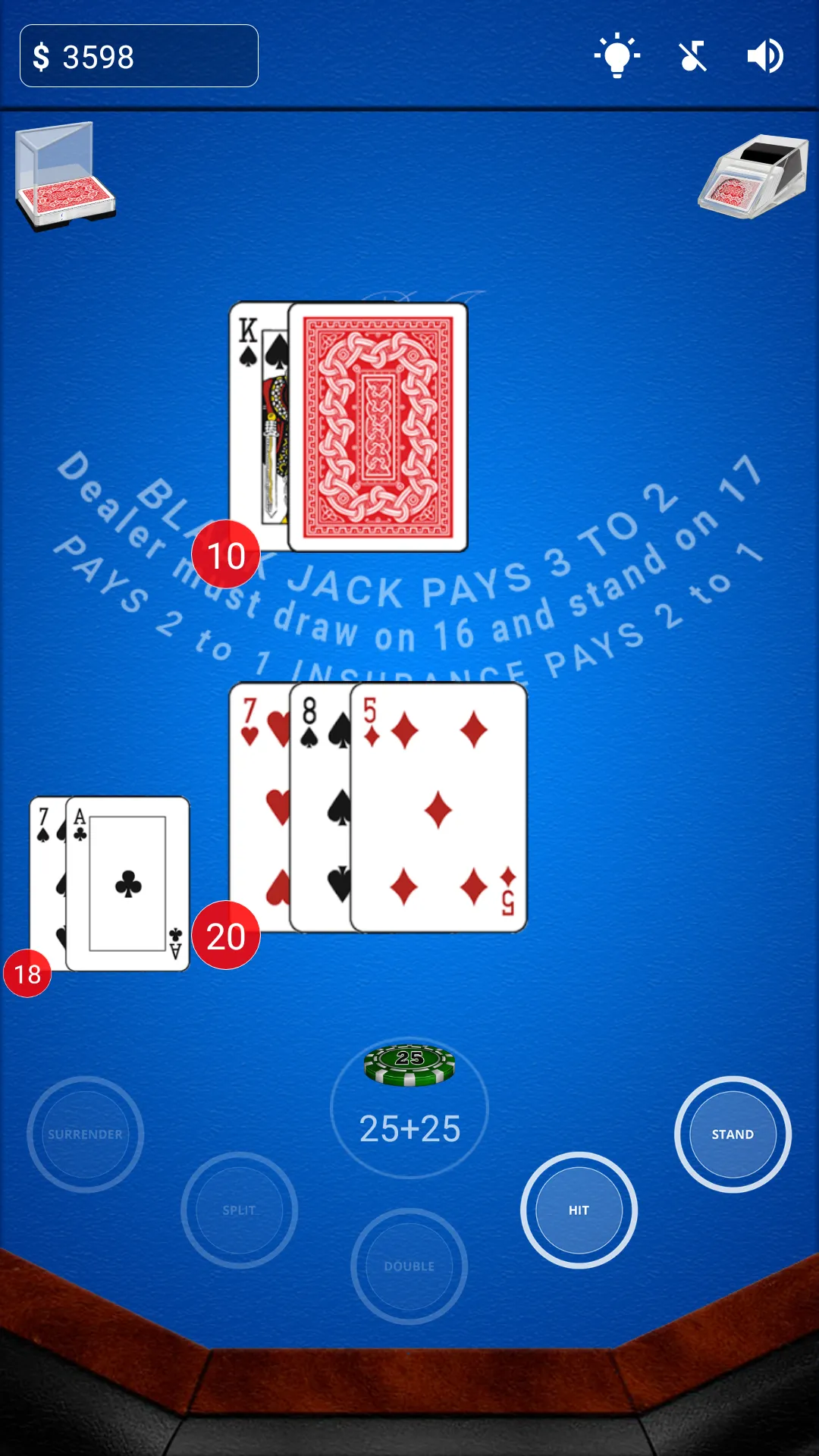 Blackjack | Indus Appstore | Screenshot