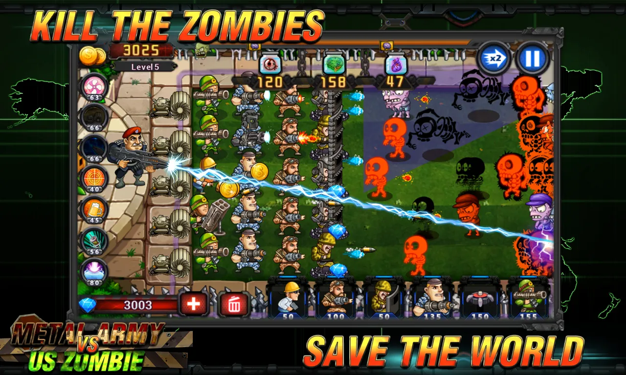 Army vs Zombies :Tower Defense | Indus Appstore | Screenshot