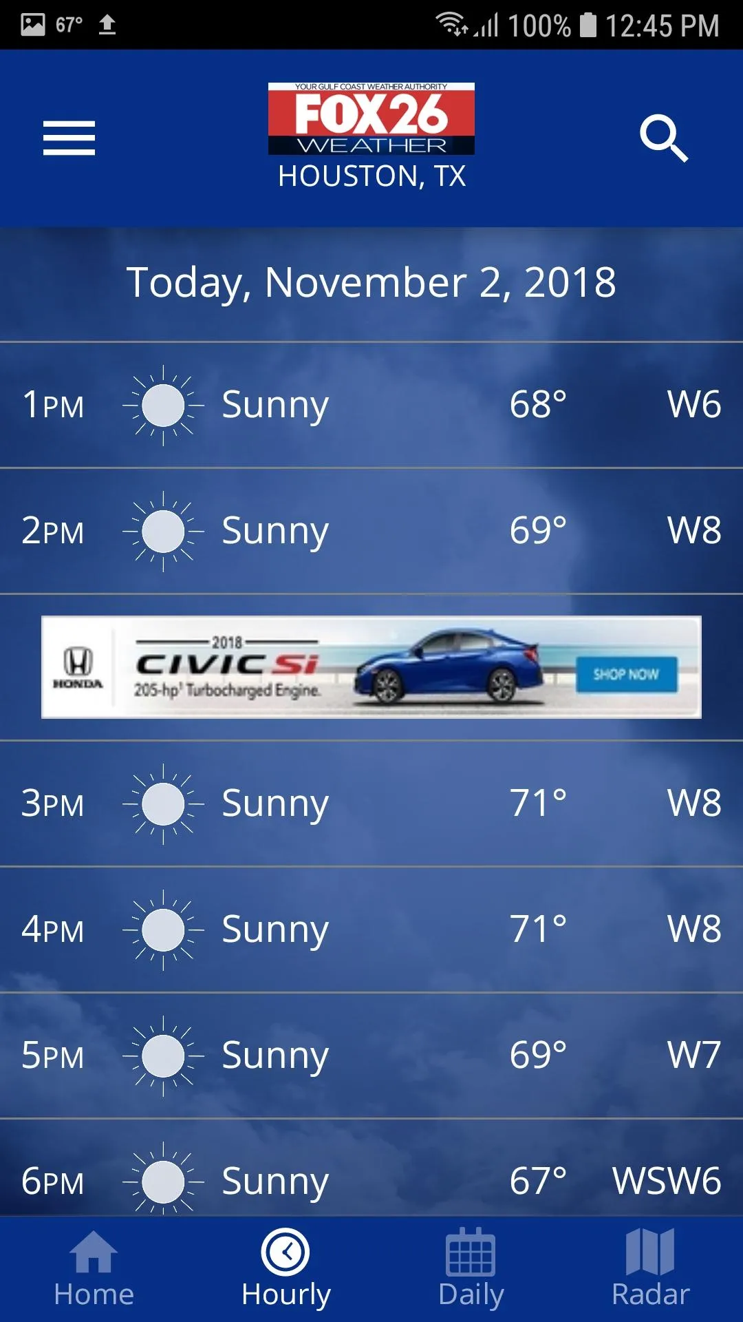 FOX 26 Houston: Weather | Indus Appstore | Screenshot