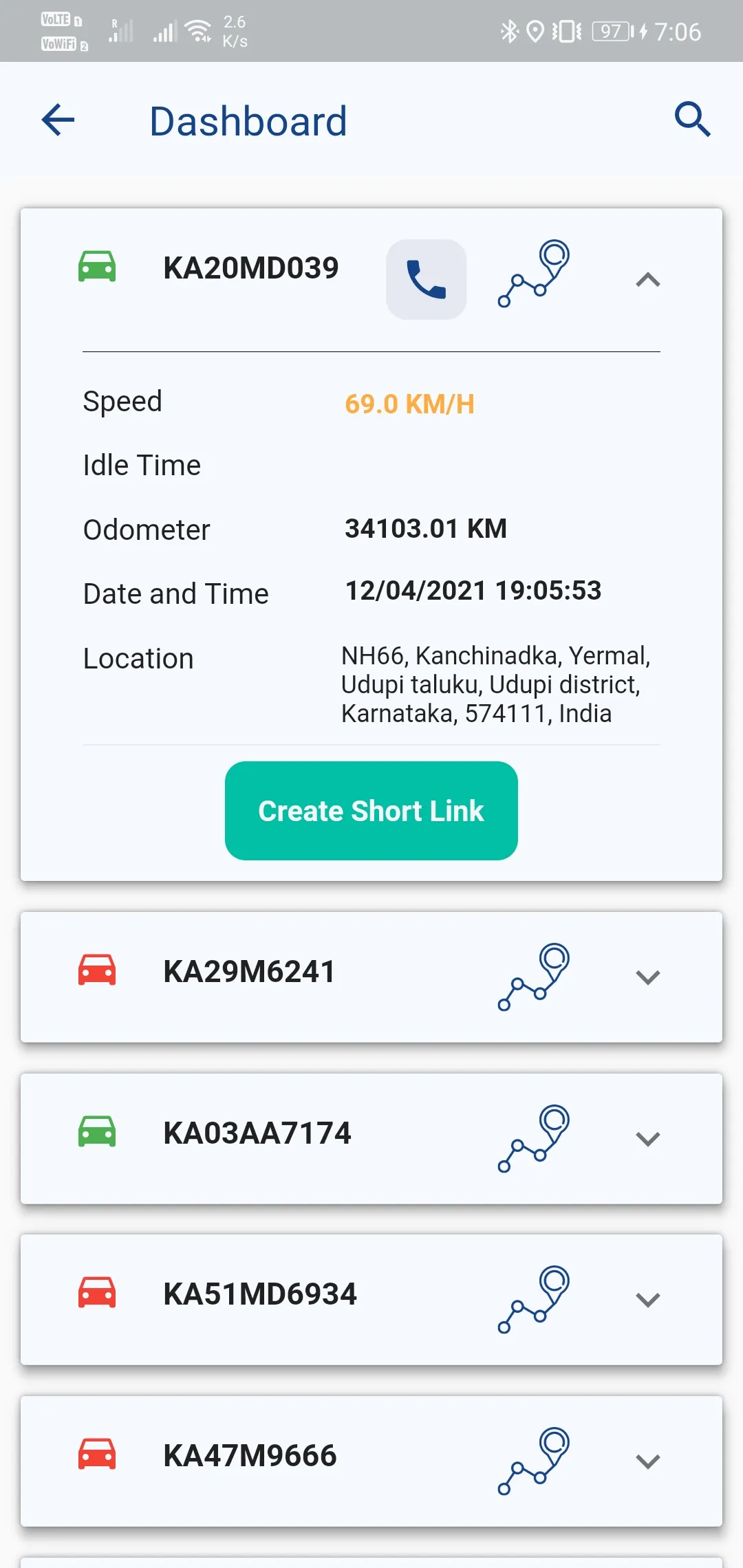 Nyletech Tracker | Indus Appstore | Screenshot