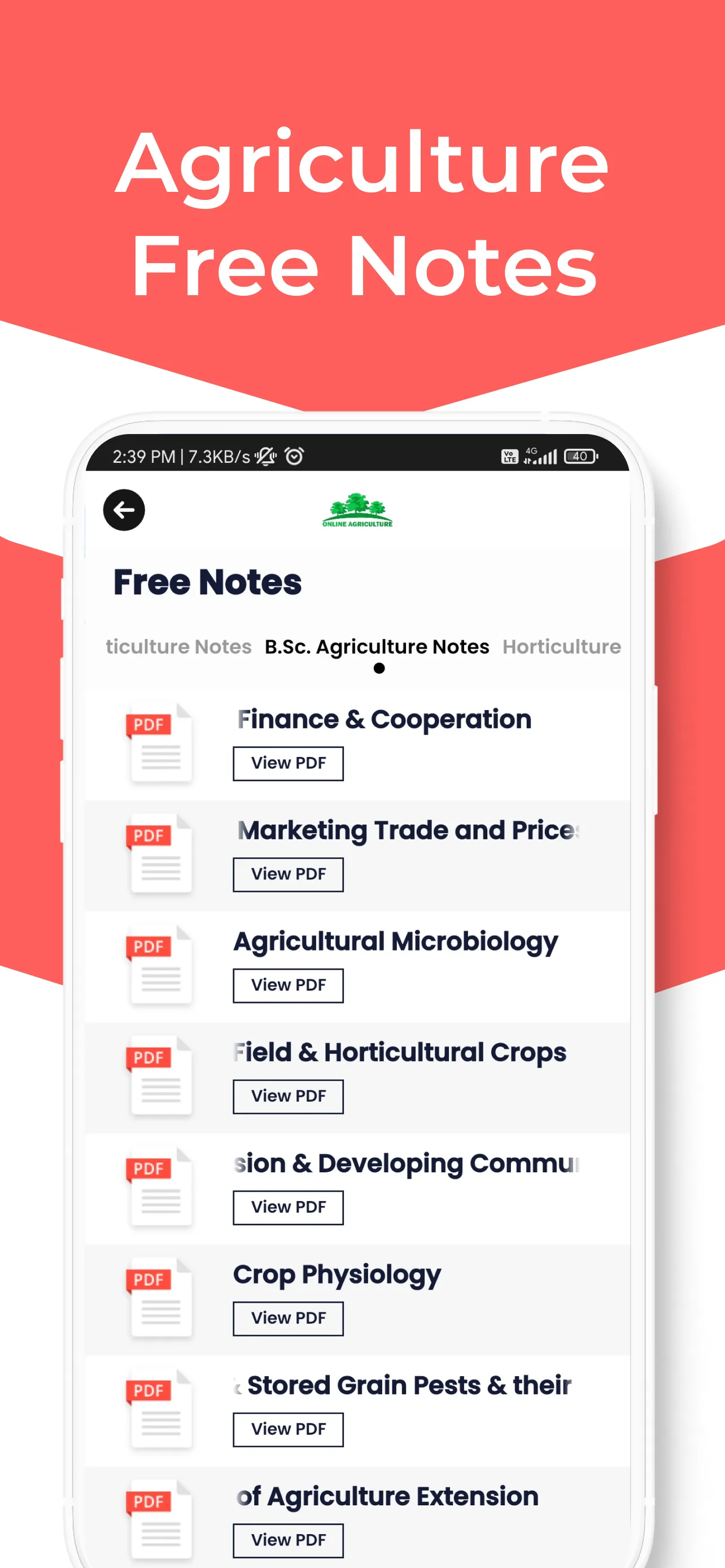 Online Agriculture BR Dall Sir | Indus Appstore | Screenshot