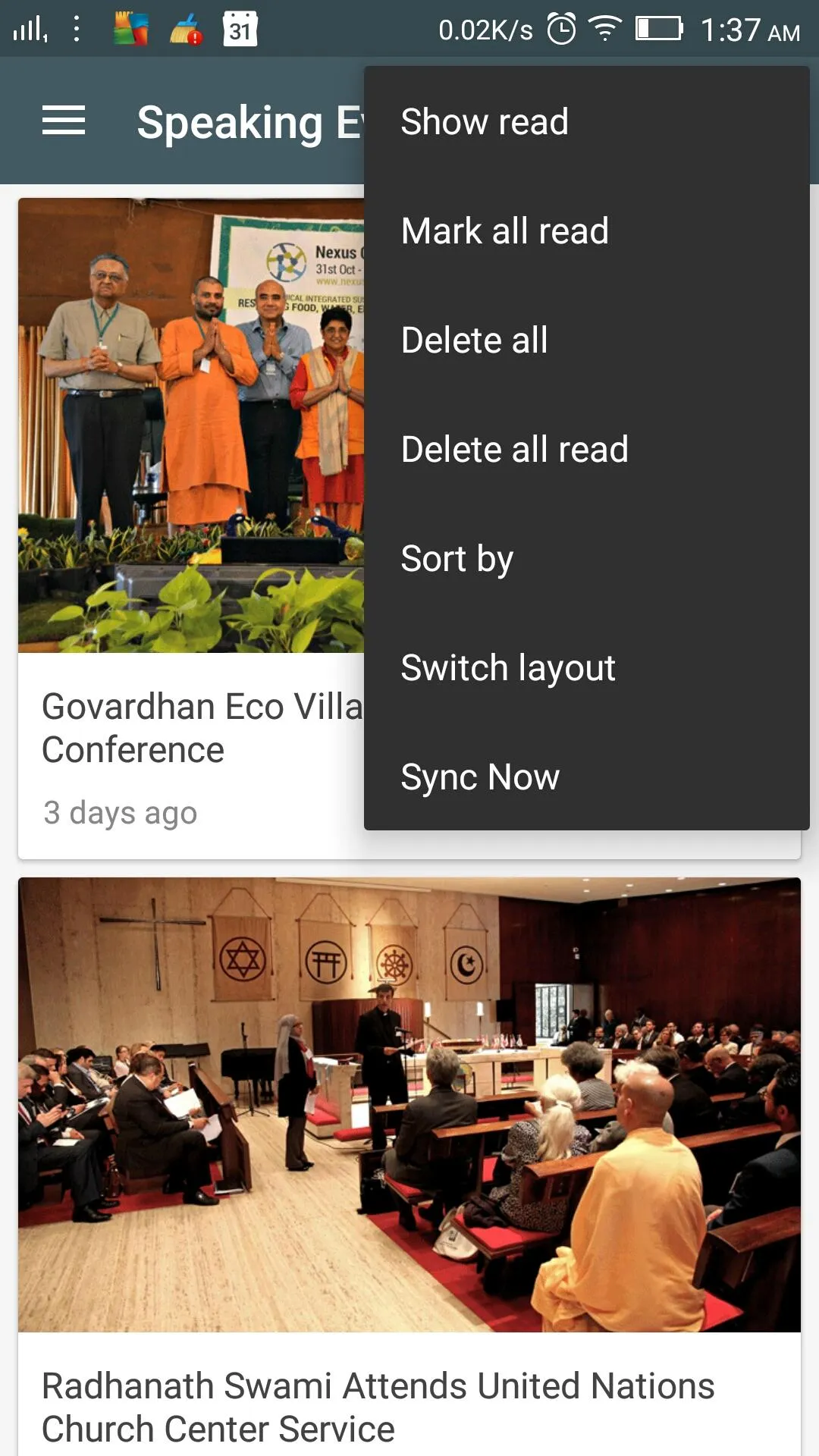 Radhanath Swami | Indus Appstore | Screenshot