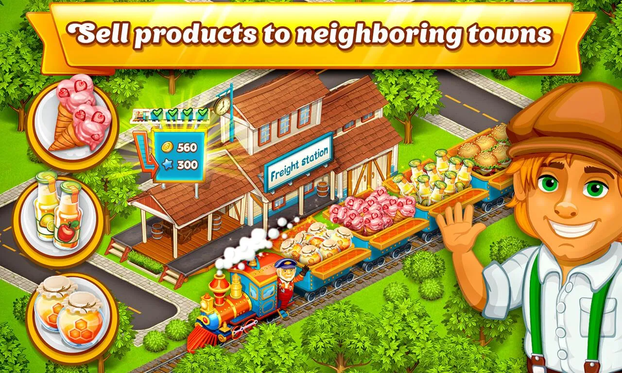 Cartoon City - farm to village | Indus Appstore | Screenshot