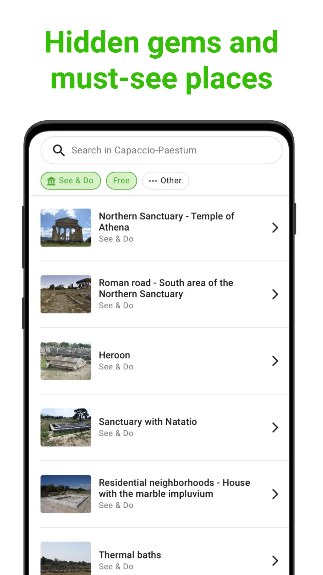 Capaccio Paestum SmartGuide | Indus Appstore | Screenshot