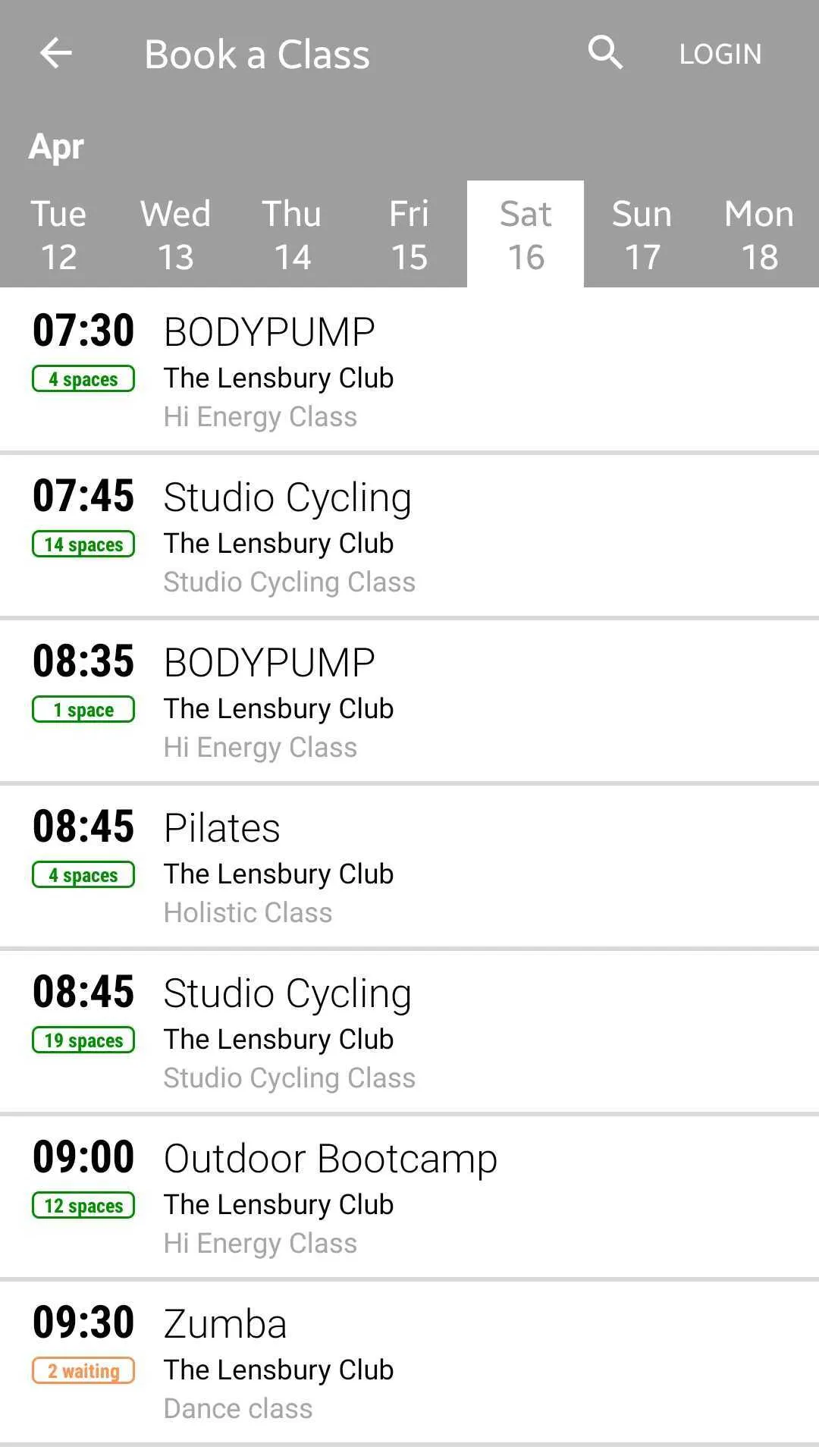 The Lensbury Club | Indus Appstore | Screenshot